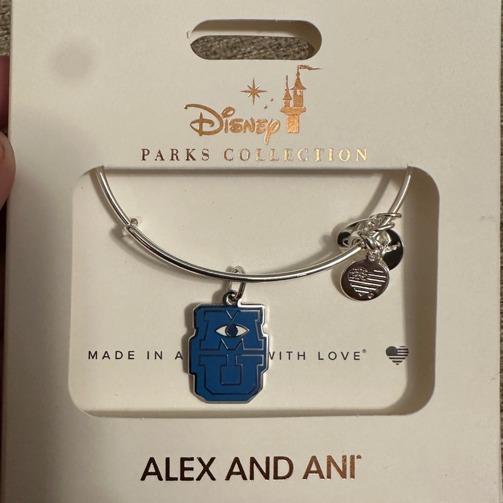 NWT Alex and Ani Monsters University bracelet